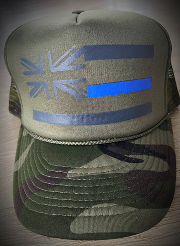 Camo Flag Trucker