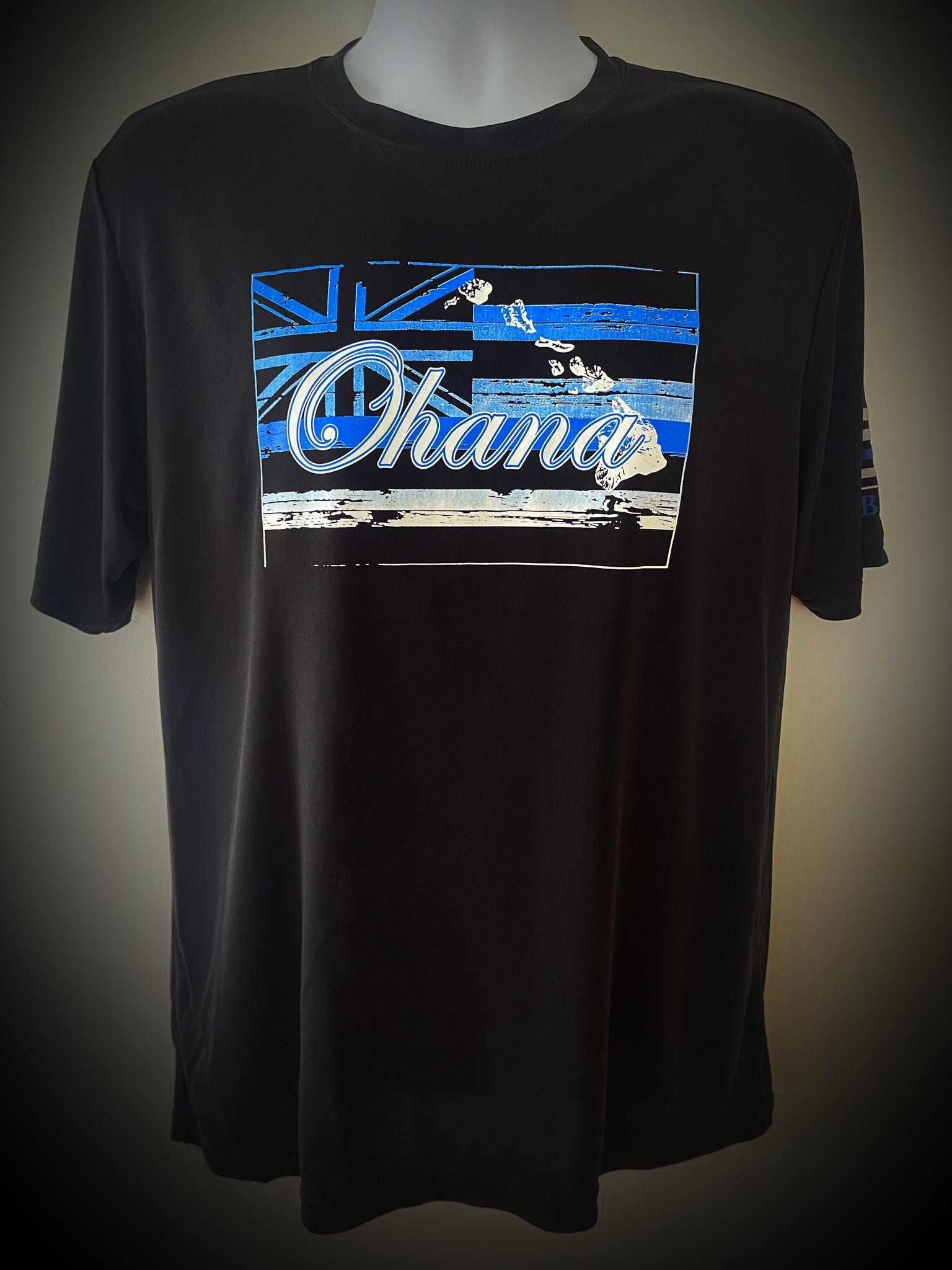 Ohana Island Flag Dri Fit Tee