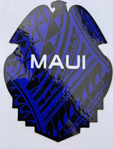 Maui Full Tribal Badge Sticker