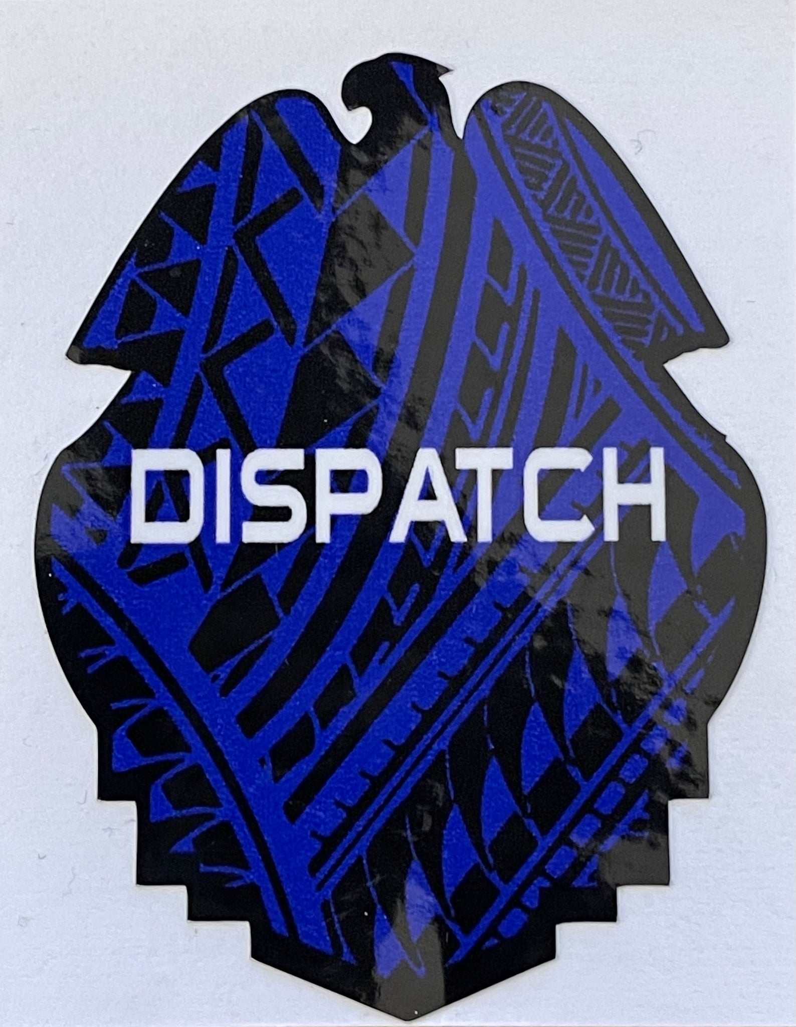 Dispatch Full Tribal Badge Sticker Decal