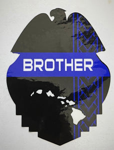 Brother Island Badge Sticker