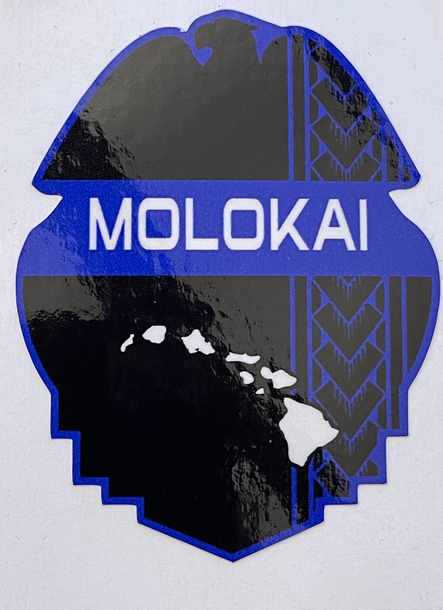Molokai Island Badge Sticker